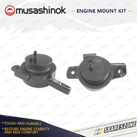 Front LH + Front RH Engine Mount for Subaru Outback B4A 2.5L EJ25 08-On Manual