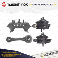 Full Engine Mount Kit for Subaru Forester SF5 2.0L 4Cyl AWD EJ205 97-02 Auto