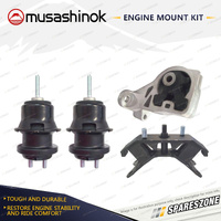Musashinok Full Engine Mount Kit for Subaru Liberty BM BR Outback BR 2.5L 09-12