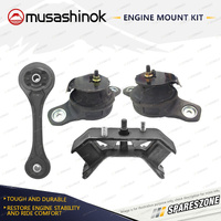 Full Engine Mount Kit Round Mount for Subaru Outback BP9 2.5L 03-09 5 Spd Auto