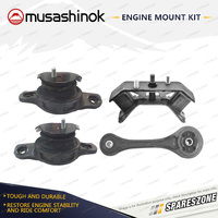 Full Engine Mount Kit for Subaru Liberty BP9 2.5L 4Cyl AWD EJ252 03-07 Auto