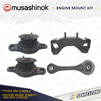 Full Engine Mount Kit for Subaru Forester SH Impreza WRX Liberty BP BL 5 Spd Man