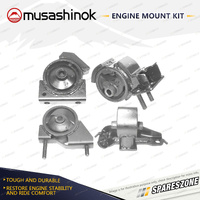 Full Engine Mount Kit for Toyota Corolla AE93 AE94R 1.6L 4Cyl 89-94 Manual