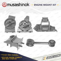 Musashinok Full Engine Mount Kit for Toyota Camry VZV21R 2.5L 2VZFE 88-93 Manual