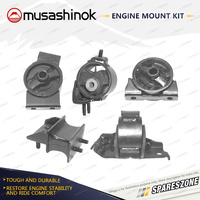 Musashinok Full Engine Mount Kit for Toyota Vista SV21 2.0L 3SFE 86-89 Manual