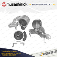 Full Engine Mount Kit for Toyota Paseo EL44 EL54 1.5L 4Cyl 5EFE 91-99 Manual