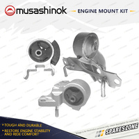 Full Engine Mount Kit for Toyota Sera EXY10R 1.5L 90-95 Manual RH 60mm Tube