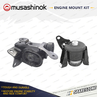 LH + RH Engine Mount for Toyota Avensis Verso ACM21R 2.4L FWD 2AZFE 03-10 Auto