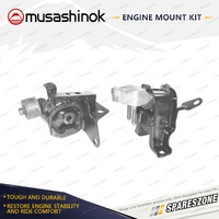 LH + RH Engine Mount for Toyota Corolla ZZE122R 1.8L 4Cyl 1ZZFE 00-07 Auto & Man