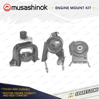 Full Engine Mount Kit for Toyota Echo NCP10R NCP12R NCP13R 1.3L 1.5L 4Cyl 99-06