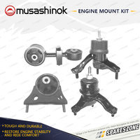 Musashinok Full Engine Mount Kit for Toyota Tarago ACR30R 2.4L 2AZFE 00-06 Auto