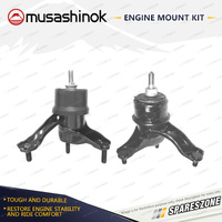 LH + RH Engine Mount for Toyota Highlander MCU28R 3.3L V6 4WD 3MZFE 03-07 Auto