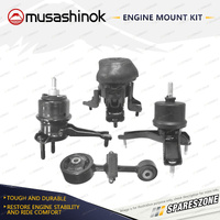 Musashinok Full Engine Mount Kit for Toyota Camry ACV36R 2.4L 2AZFE 02-06 Auto