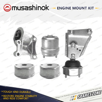 Full Engine Mount Kit for Volkswagen Transporter T4 2.4L Diesel AAB 90-98 Manual