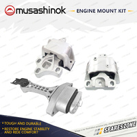 Full Engine Mount Kit for Volkswagen Bora 1J Golf MK4 2.3L AQN 01-07 5 Spd Auto