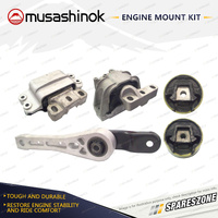 Full Engine Mount Kit for Volkswagen Golf MK 5 Jetta 1K 2.0L BLX BLR BVY 04-09
