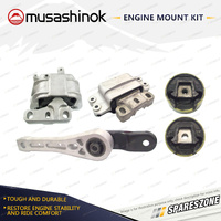 Full Engine Mount Kit for Volkswagen Golf MK 6 118 TSI 1.4L 4Cyl 09-15 Man DCT