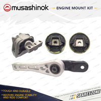 Full Engine Mount Kit for Volkswagen EOS 1F 147 TSI 2.0L Turbo BWA 07-08 Man DCT