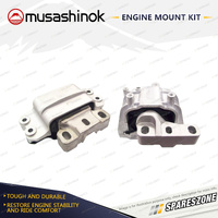 LH + RH Engine Mount Kit for VW Caddy 2K TDI250 Golf 6 MK Jetta 1K 77 TDI 09-15