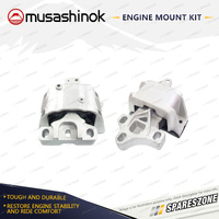 LH + RH Engine Mount Kit for VW Bora 1J Golf MK 4 2.3L AQN 01-07 5 Spd Auto