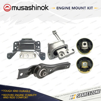 Full Engine Mount Kit for Volkswagen Golf MK 7 90 TSI 1.4L 4Cyl 12-15 Man DCT