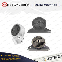 Full Engine Mount Kit for Volvo S40 2.0 2.0 SE 2.0L 4Cyl B4204S2 00-04 Manual