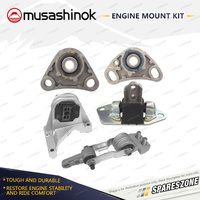 Full Engine Mount Kit for Volvo V70R 2.5L 03-05 from Ch. FC1494641 FC2494816