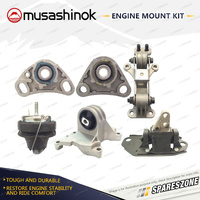 Musashinok Full Engine Mount Kit for Volvo S80 T6 SE 2.8 2.9L 6Cyl 98-05 Auto