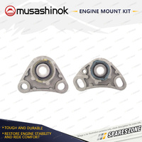 Rear LH Upper + Rear RH Upper Engine Mount for Volvo S60 T5 2.0L 4Cyl 14-18 Auto