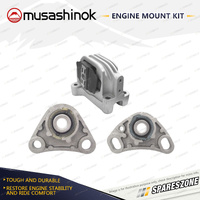 Full Engine Mount Kit for Volvo XC90 D5 2.4L 5Cyl AWD D5244T18 11-15 Auto