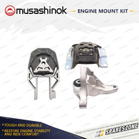 Full Engine Mount Kit for Volvo C30 1.6L 5Cyl Turbo Diesel D4164T 10-13 Manual