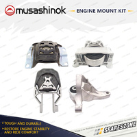 Full Engine Mount Kit for Volvo C30 2.0D 2.0L 5Cyl Turbo Diesel D4204T 09-10 DCT