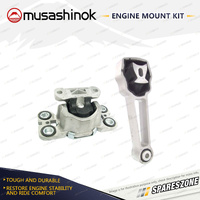 Full Engine Mount Kit for Volvo V60 D4 D5 XC60 D5 2.4L 5Cyl T-Diesel 11-18 Auto