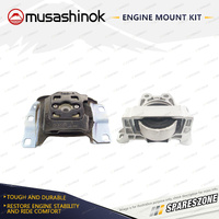 Musashinok LH + RH Engine Mount Kit for Volvo C30 V50 2.0D D4204T 09-10 DCT