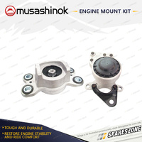 LH + RH Engine Mount Kit for Volvo S60 V60 XC60 T5 2.0L 4Cyl B4204T7 11-14 DCT