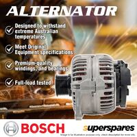 Bosch Alternator - 12V 120A Double Pivot Lever V-Belt V-Ribbed Belt
