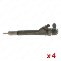 4 x Bosch Common Rail Injectors for Jeep Cherokee KJ 2.5L 2.8L ENR ENJ I4 01-08