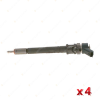 4 x Bosch Common Rail Injectors for Volvo C30 Drive 1.6L D4164T I4 10-13 10373