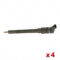 4 x Bosch Common Rail Injectors for Hyundai Grandeur TG Santa Fe CM 2.2 I4 06-12