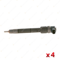 4 x Bosch Common Rail Injectors for Hyundai i30 i30cw FD 1.6L D4FB I4 16V 07-13