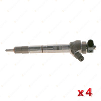 4 x Bosch Common Rail Injectors for VW Crafter 2F 2E 35 50 TDI 2.0L I4 2012-2018