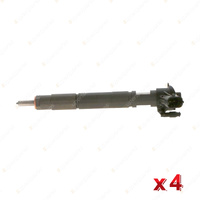4 x Bosch Common Rail Injectors for Jeep Cherokee KK Wrangler JK 2.8L I4 07-18
