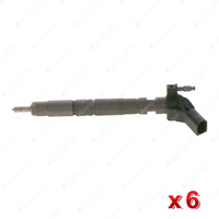 6 x Bosch Common Rail Injectors for Audi A4 B8 A5 8T A6 Allroad C6 Q5 8R Q7 4L