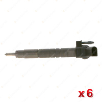 6 x Bosch Common Rail Injectors for Benz R 300 350 S350 W 221 222 251 Viano Vito