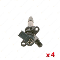 4 x Bosch Common Rail Injectors for Mitsubishi Fuso Canter FE FG BE 4.9 I4 07-On