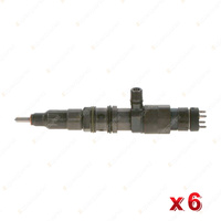 6 x Bosch Common Rail Injectors for Tadano ATF100G ATF70G-4 10.7L I6 24V 2016-On