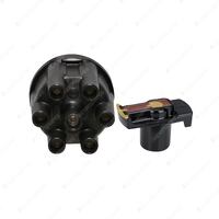 Bosch Ignition Distributor Cap + Rotor for Nissan Navara D22 4WD 2.4L 93KW 97-99