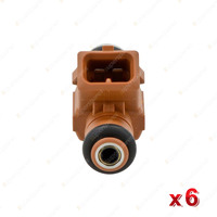 6 x Bosch Fuel Injectors for Benz ML350 S350 SL350 Viano W163 W220 R230 639 3.7L