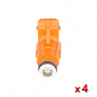 4 x Bosch Fuel Injectors for Peugeot 206 2A/C 2D 307 3A/C Petrol 1.6L NFZ NFU
