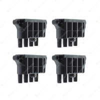 4 x Bosch Ignition Coils for Fiat 500 500C POP Doblo Grande Punto Panda 1.2 1.4